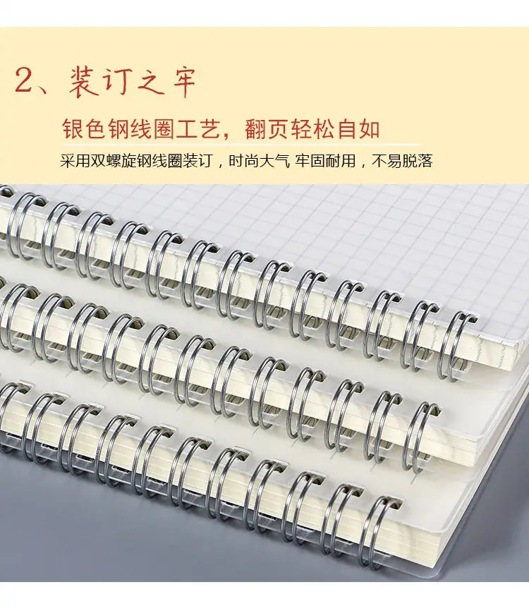 دفتر سبيرال A5 - قرطاسية مكتبية ومدرسية للرسم والتخطيط - الصورة 26