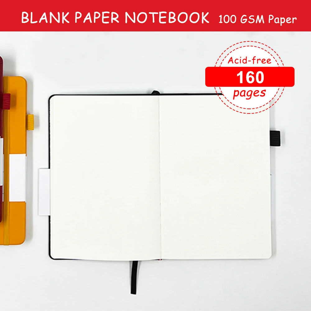 مفكرة نقطية A5 للإبداع - 160 صفحة بتجليد مسطح - الصورة 19