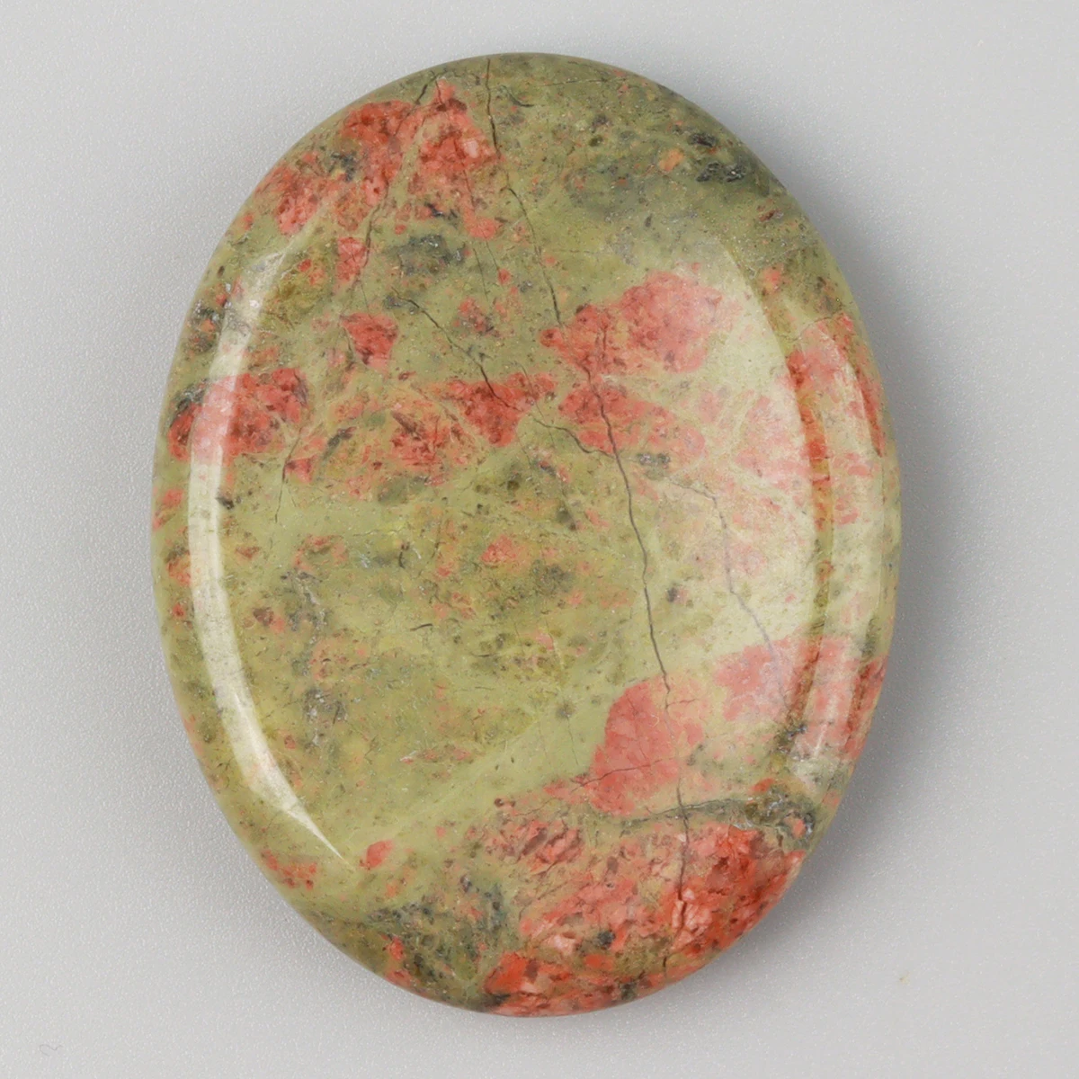 حجر كف الشاكرا من اليشم - حجر تأمل من الكوارتز الطبيعي - الصورة 14