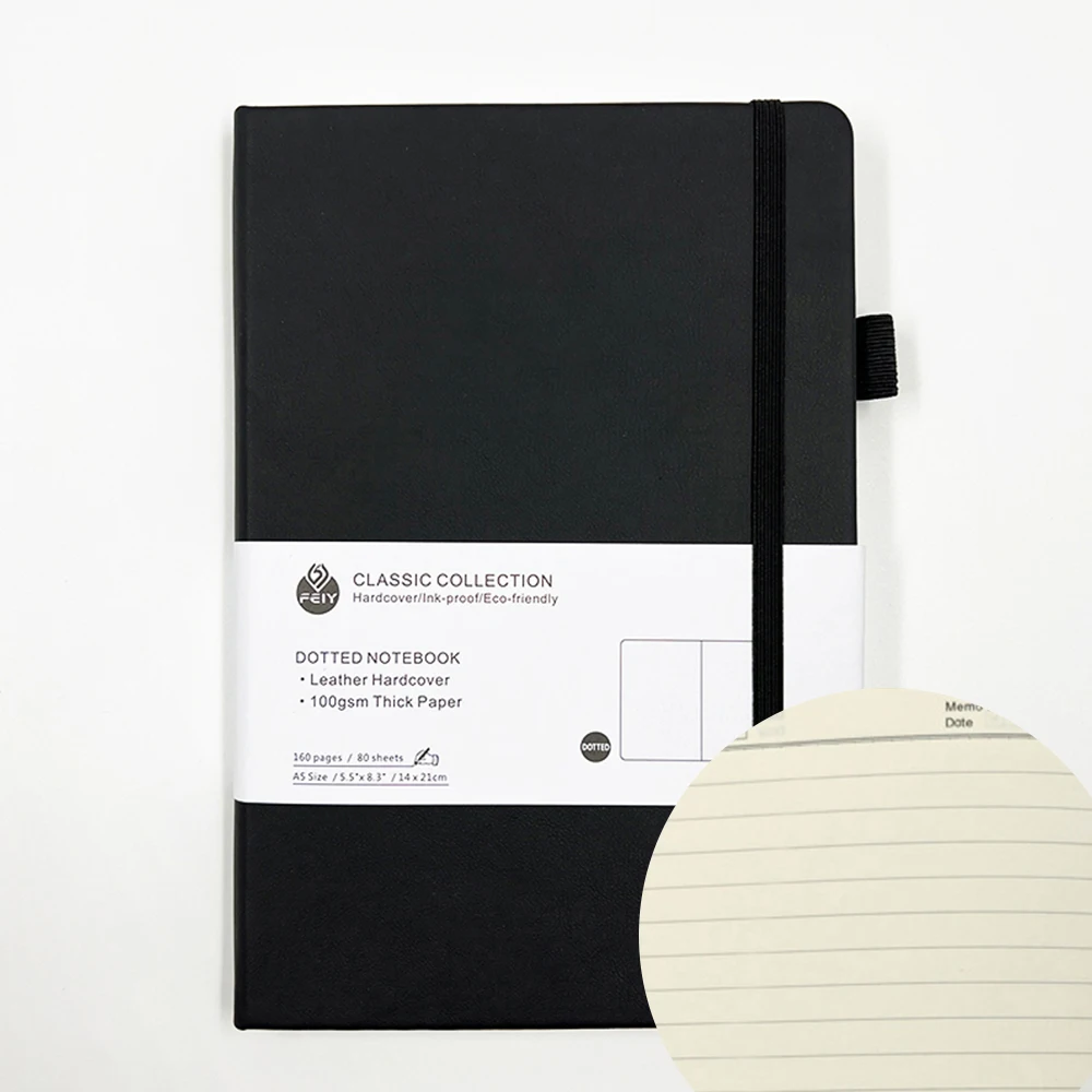 مفكرة نقطية A5 للإبداع - 160 صفحة بتجليد مسطح - الصورة 9