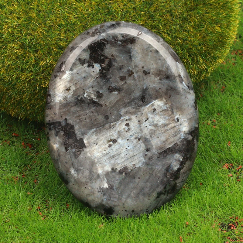 حجر كف الشاكرا من اليشم - حجر تأمل من الكوارتز الطبيعي - الصورة 15