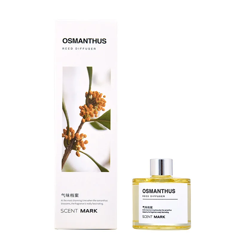 مجموعة معطر القصب 50 مل بخور الياسمين والخزامى مع عصارة توسيع العطر للفنادق والمنازل - الصورة 19