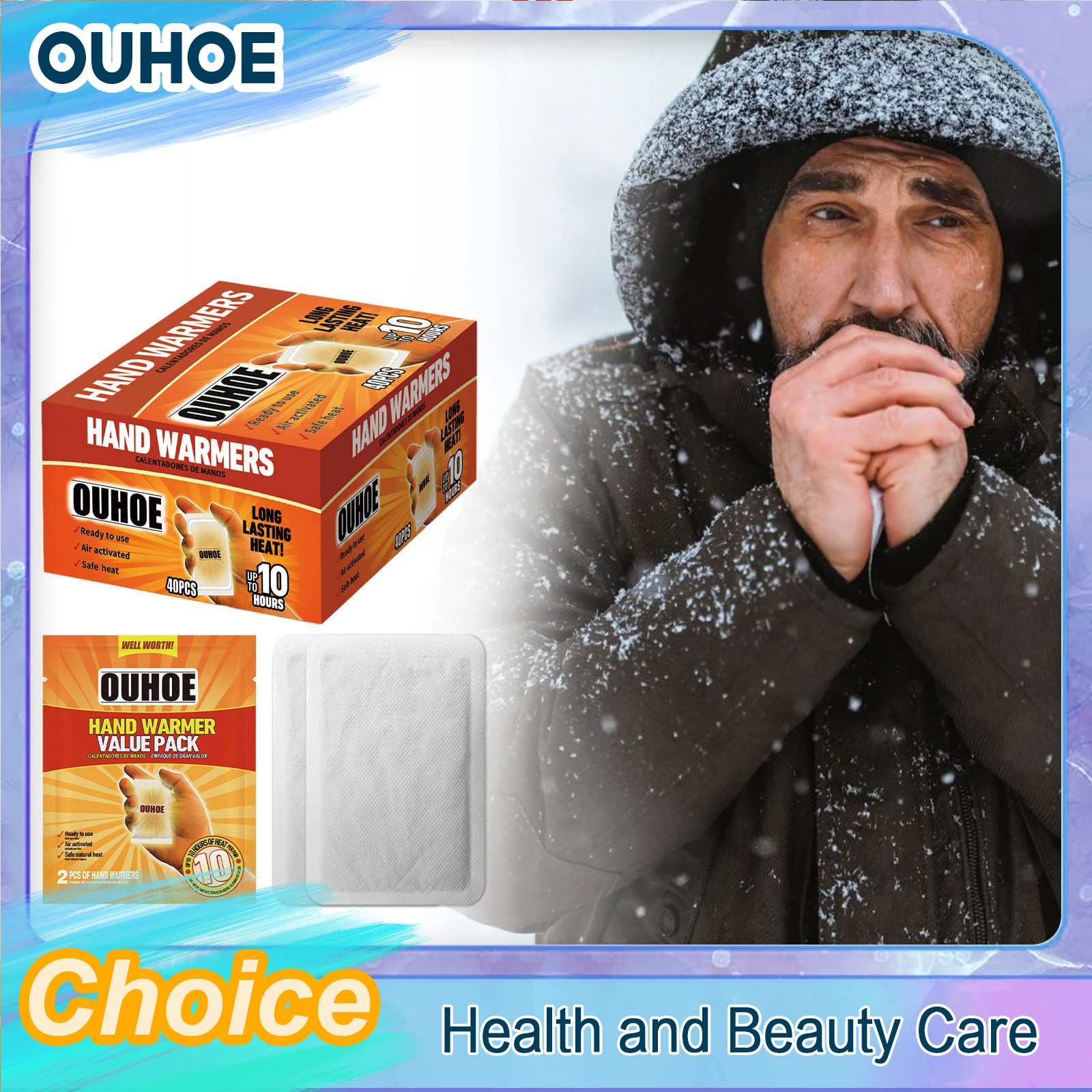 مدفأة يدوية قابلة للاستعمال مرة واحدة - حزمة قيمة للشتاء