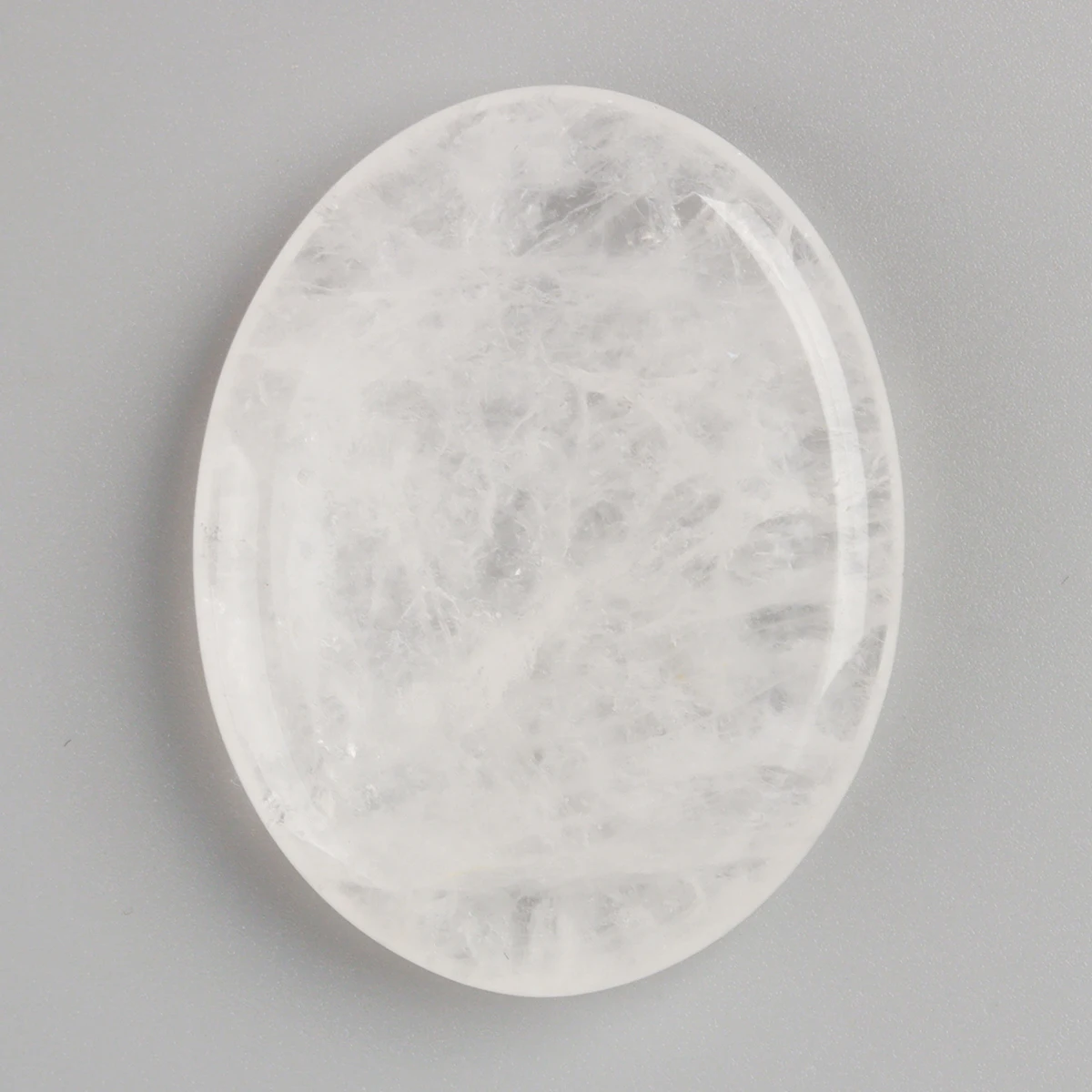 حجر كف الشاكرا من اليشم - حجر تأمل من الكوارتز الطبيعي - الصورة 13