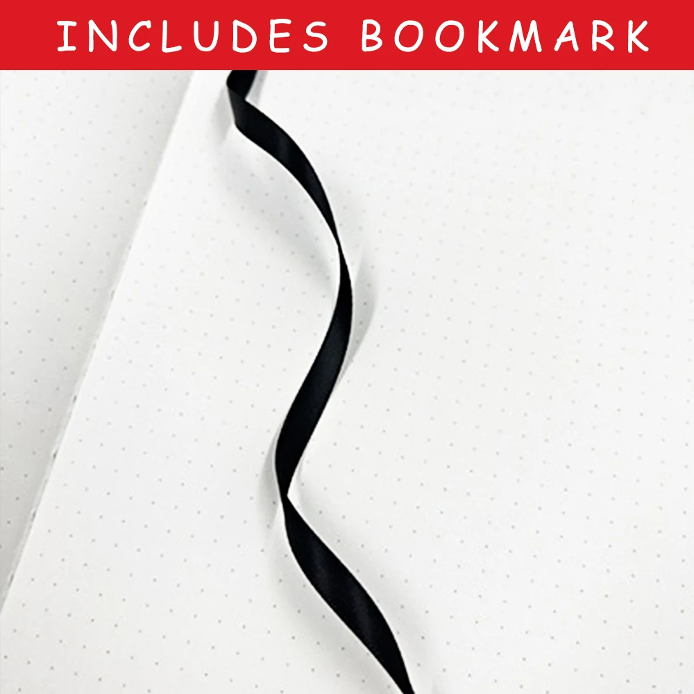 مفكرة نقطية A5 للإبداع - 160 صفحة بتجليد مسطح - الصورة 4