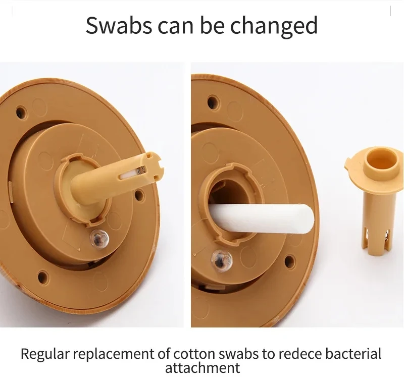 مرطب هواء عطري كهربائي خشبي 300 مل مع ناشر الزيوت العطرية - الصورة 16