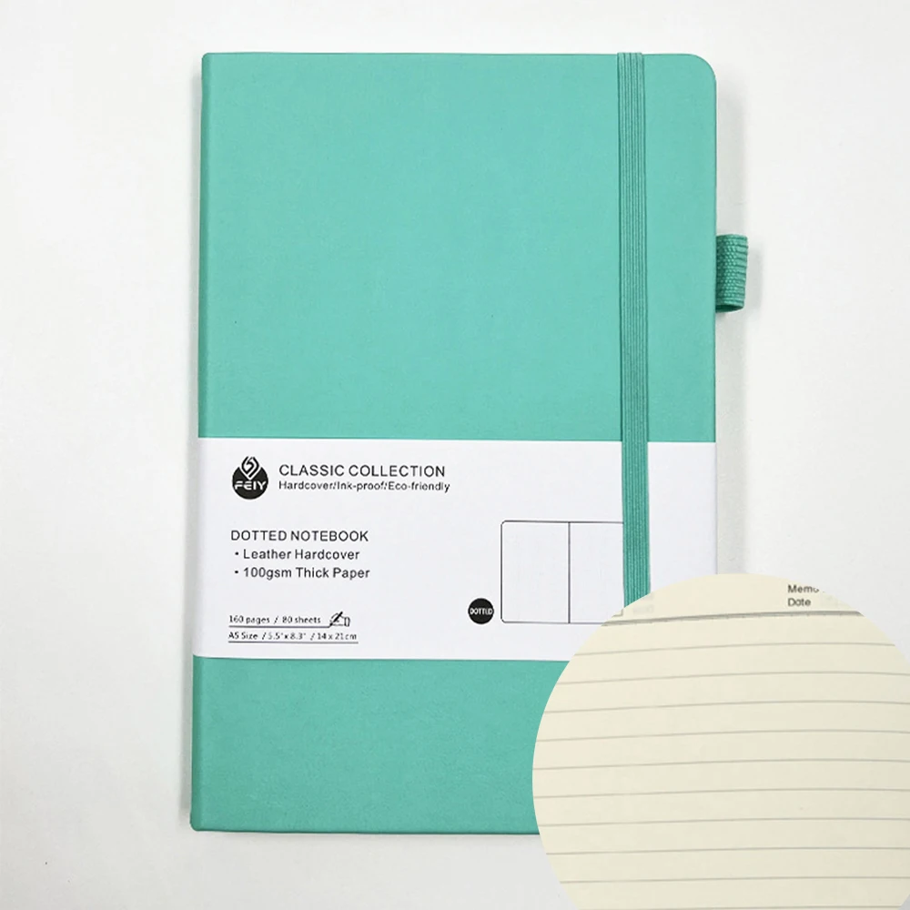 مفكرة نقطية A5 للإبداع - 160 صفحة بتجليد مسطح - الصورة 11