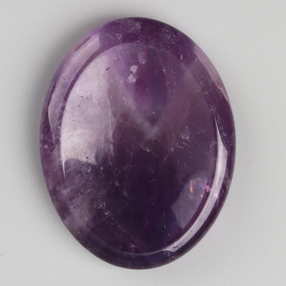 حجر كف الشاكرا من اليشم - حجر تأمل من الكوارتز الطبيعي - الصورة 7