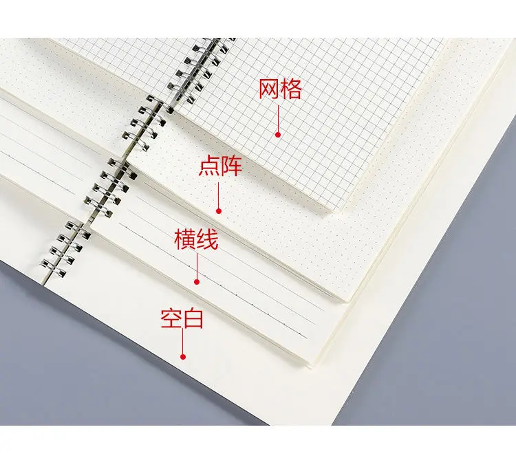 دفتر سبيرال A5 - قرطاسية مكتبية ومدرسية للرسم والتخطيط - الصورة 29
