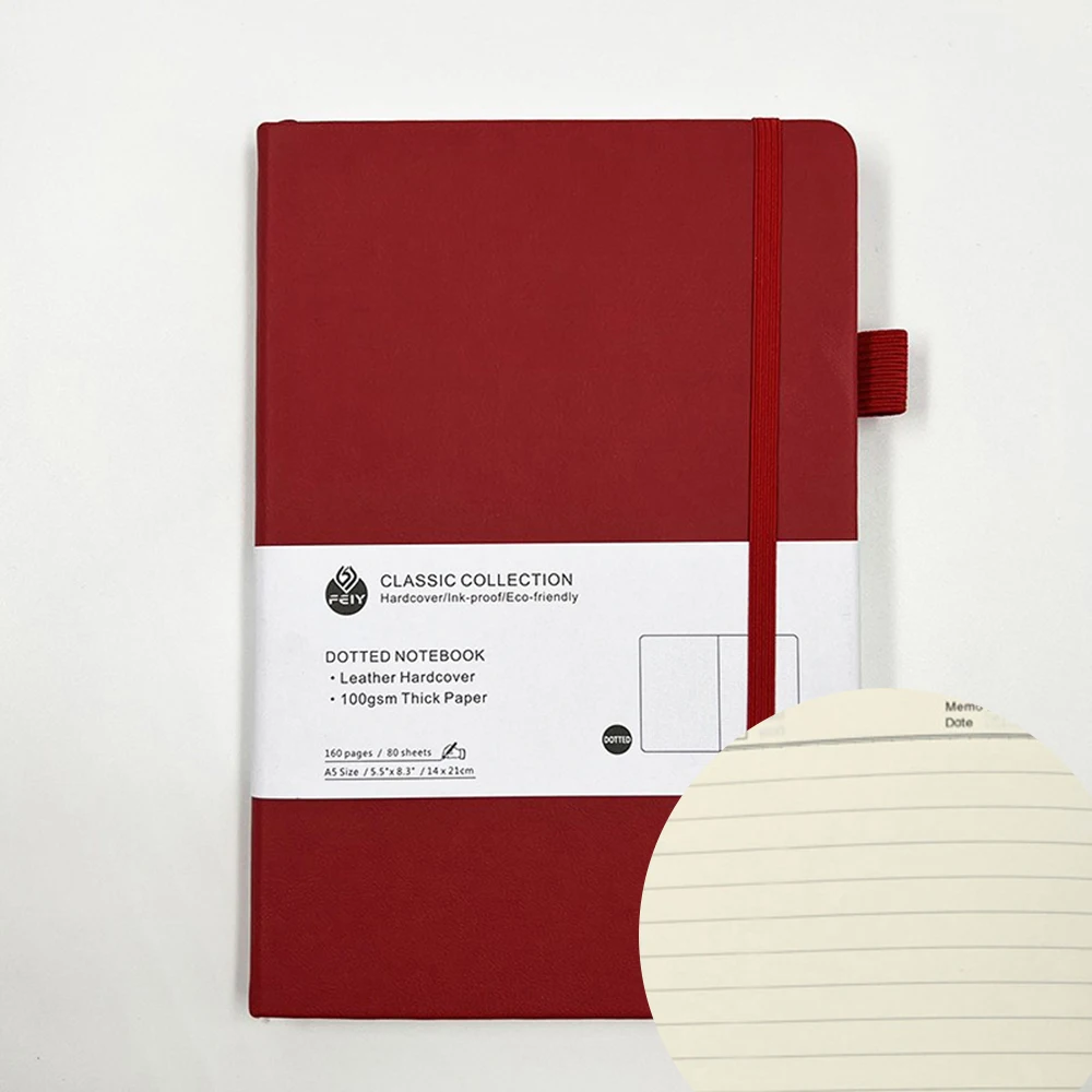 مفكرة نقطية A5 للإبداع - 160 صفحة بتجليد مسطح - الصورة 7