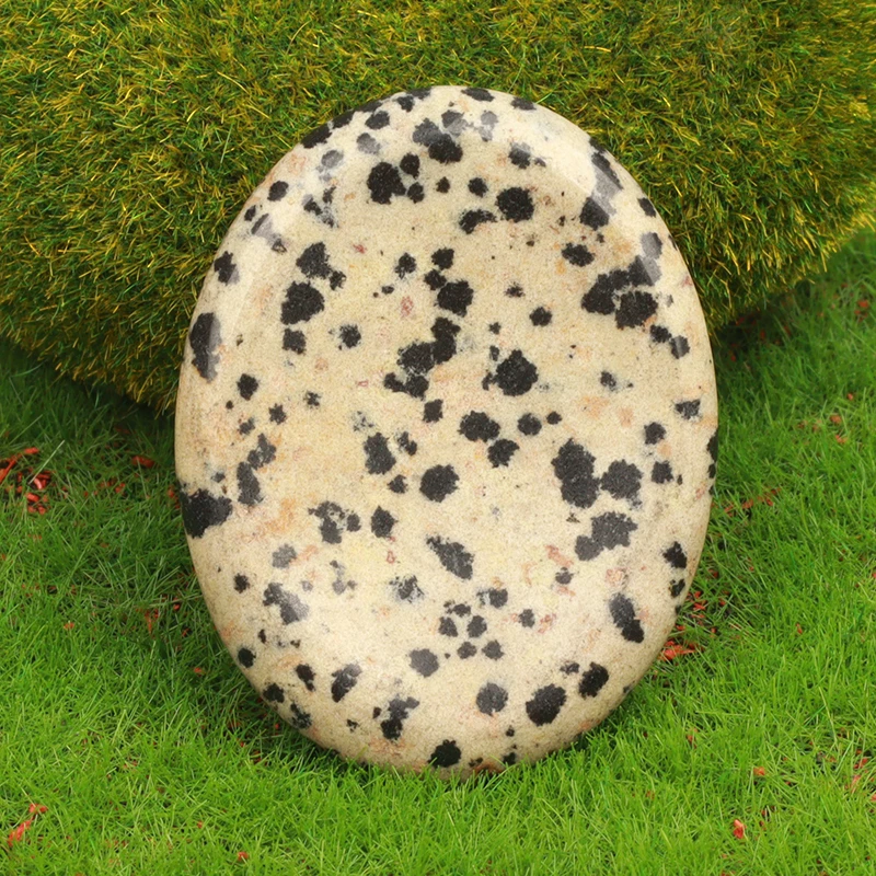 حجر كف الشاكرا من اليشم - حجر تأمل من الكوارتز الطبيعي - الصورة 12