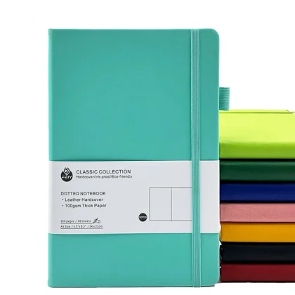 مفكرة نقطية A5 للإبداع - 160 صفحة بتجليد مسطح